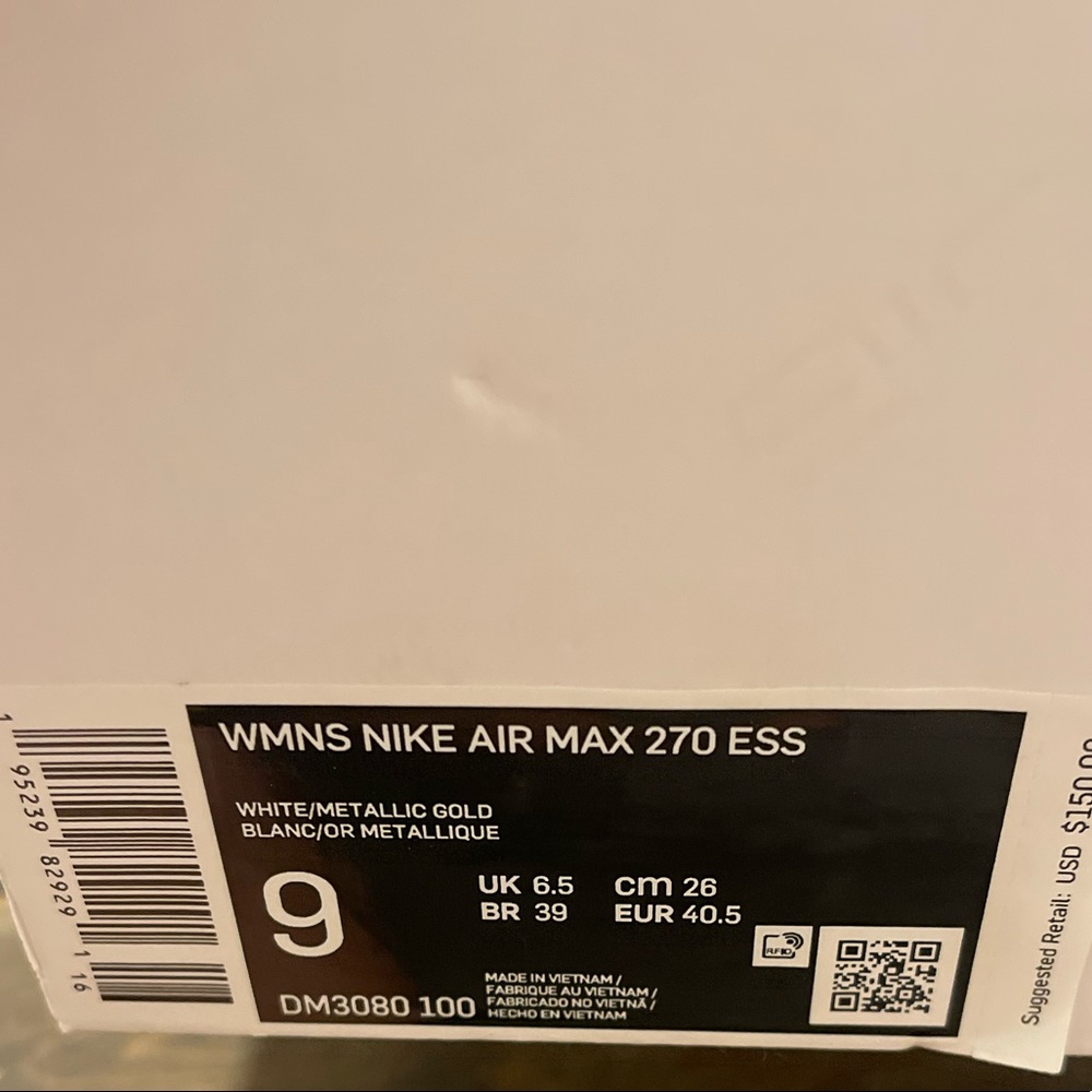 Nike Air Max 270 with crystals